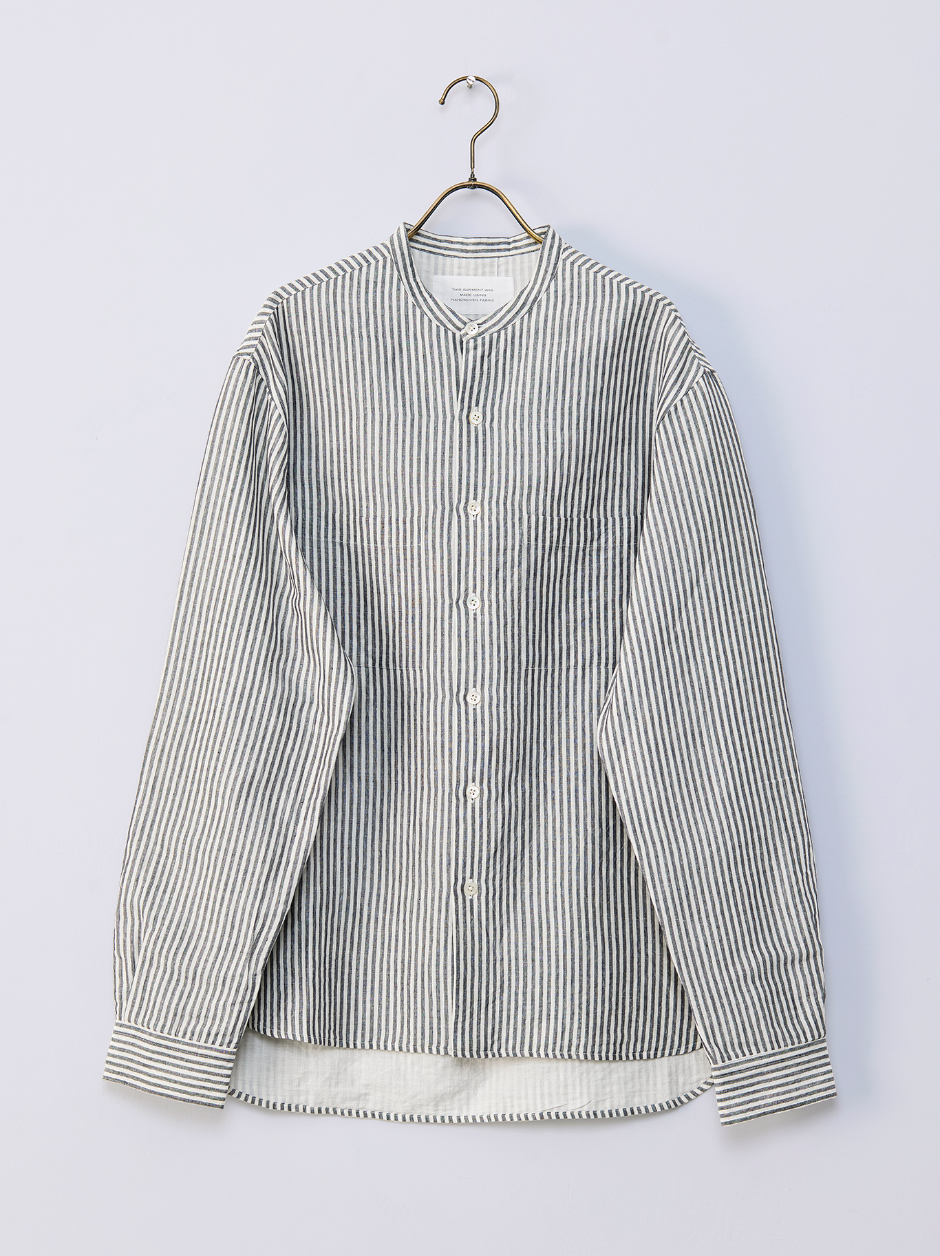 AS.024.52 BAND COLLAR SHIRT