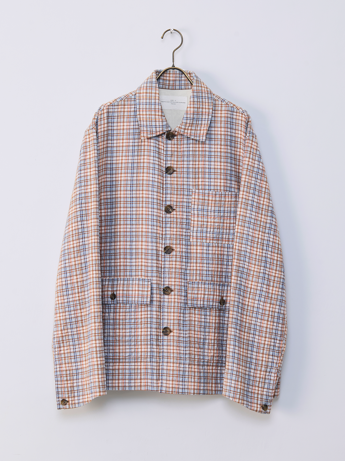 AS.024.08 PLAID JACKET