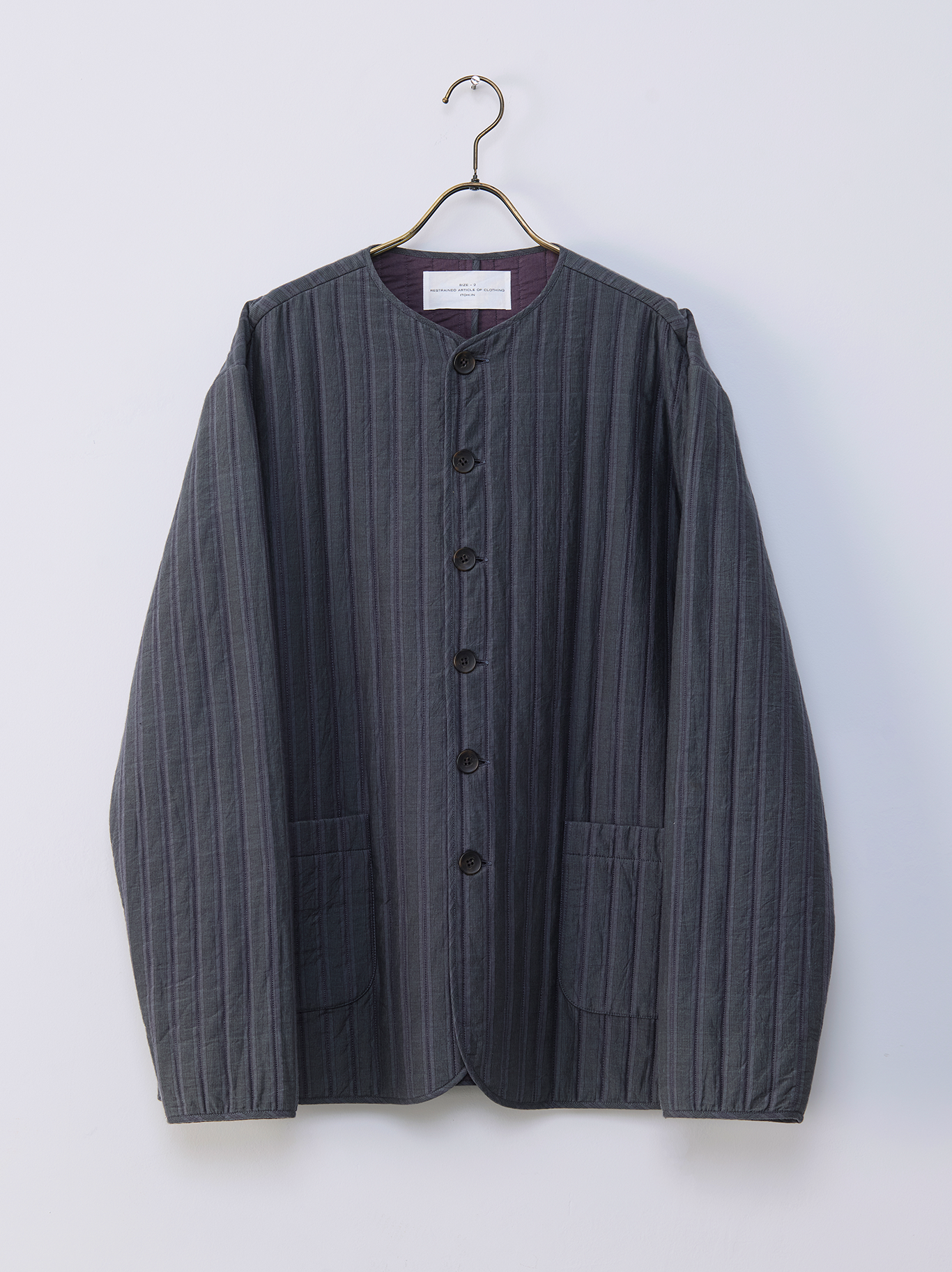 AS.024.03 ROUND NECK JACKET