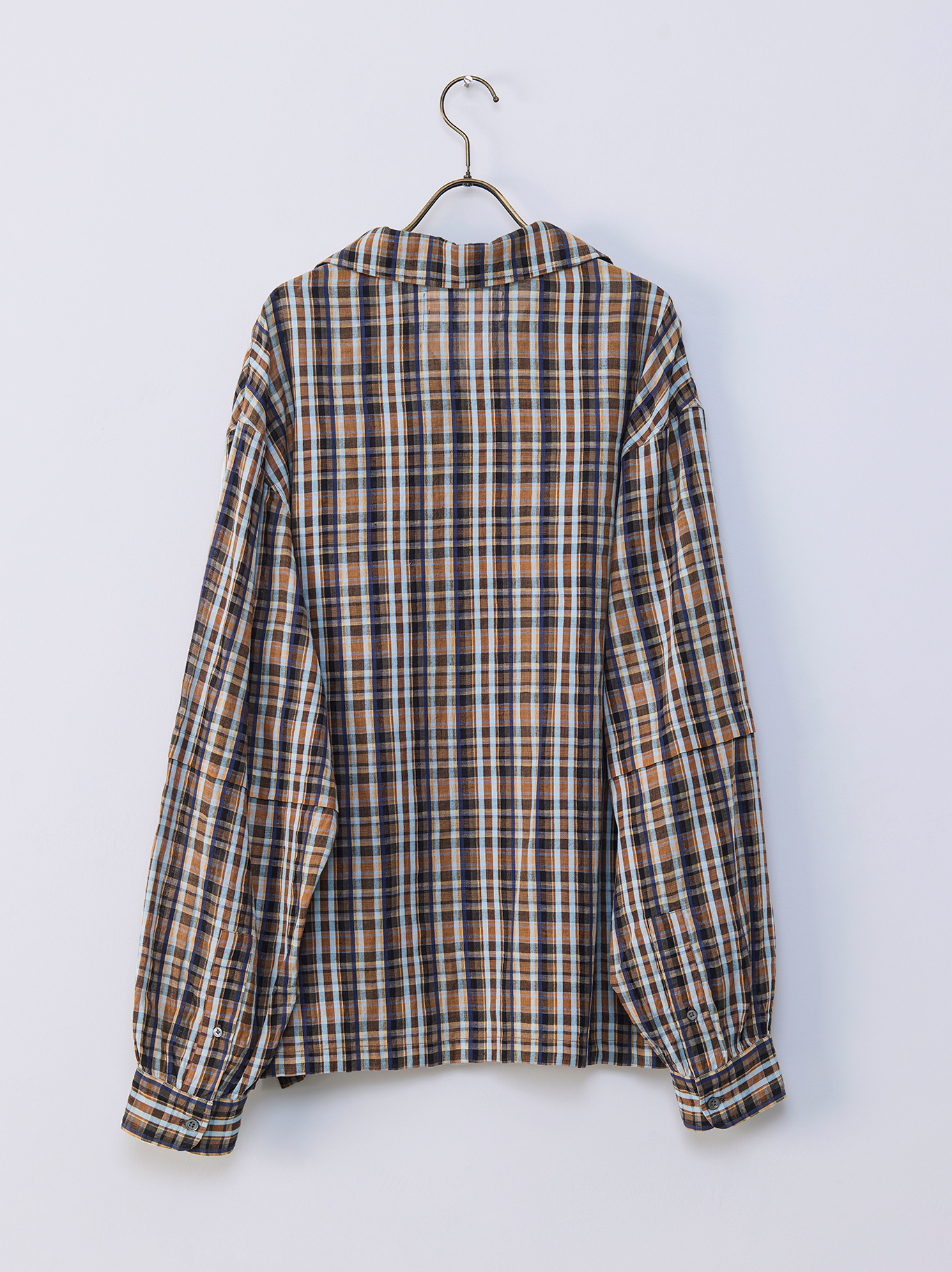 AS.024.88 TUCK SLEEVE SHIRT