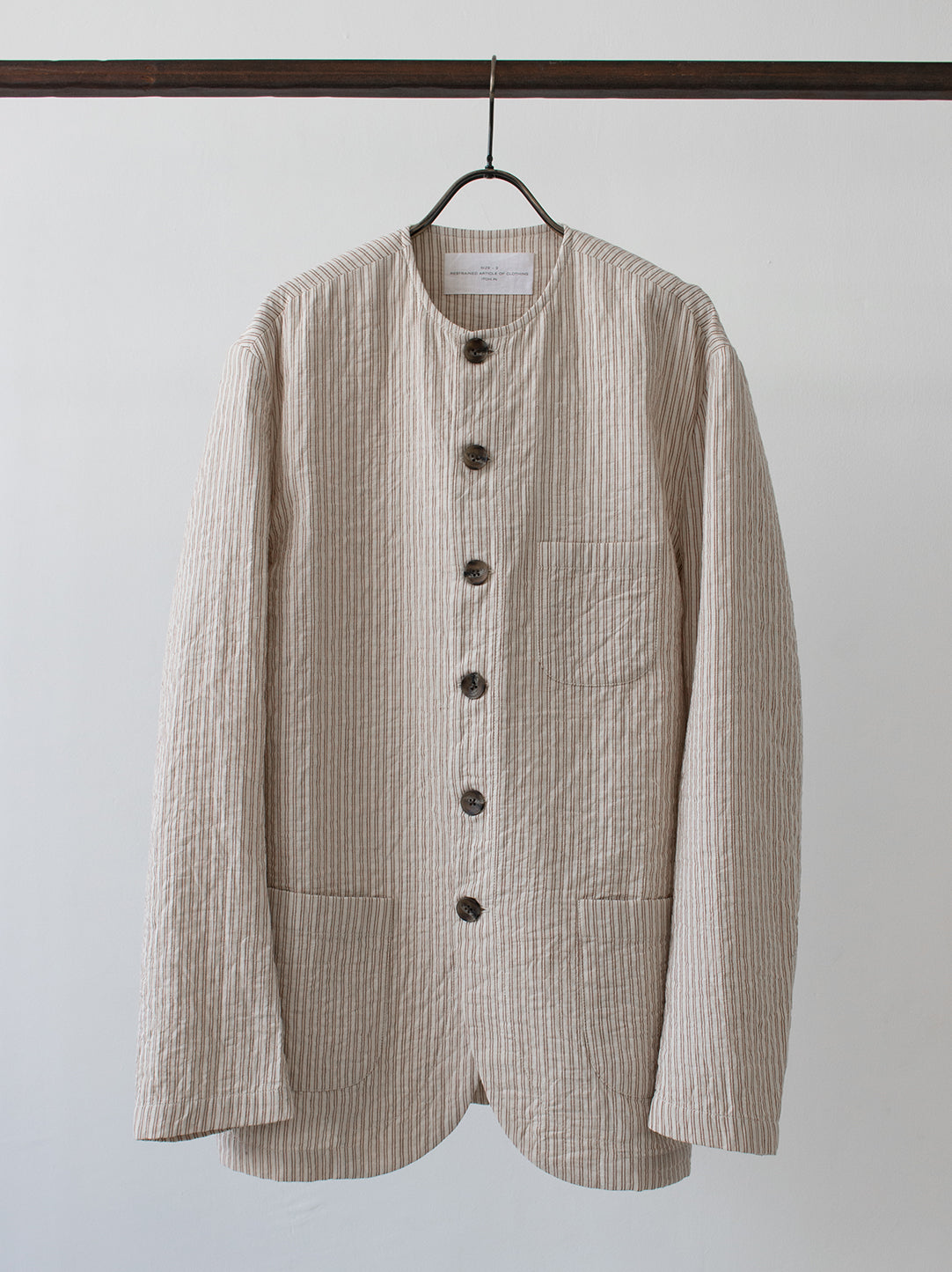 AS.025.14 ROUND NECK JACKET