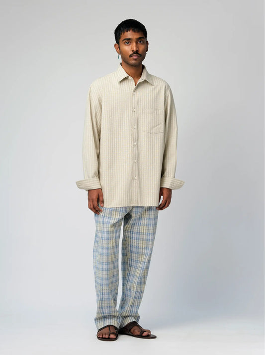 IT.025.16.147 PRINTED CLASSIC SHIRT