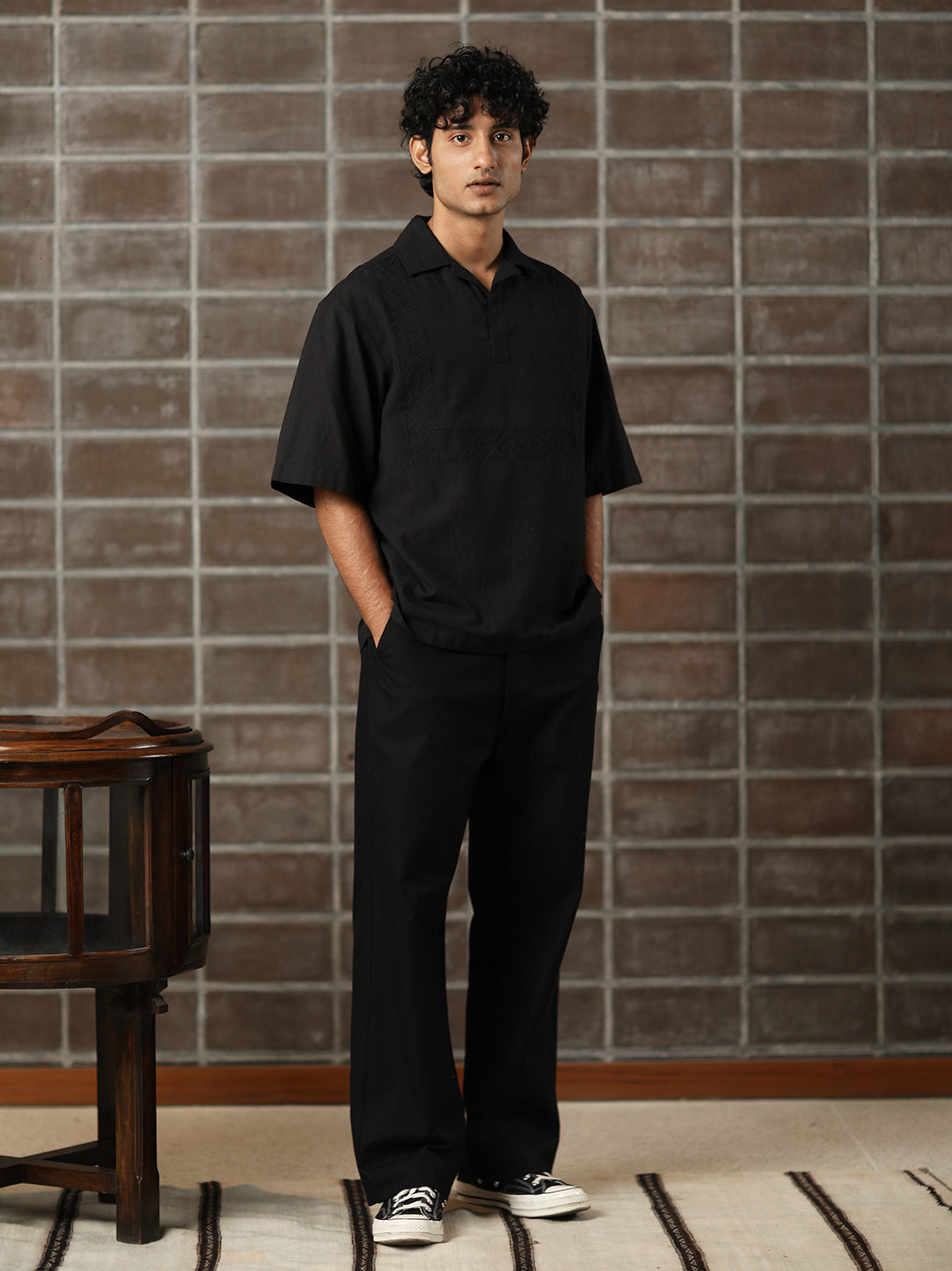 AS.025.47 EMBROIDERED SHIRT