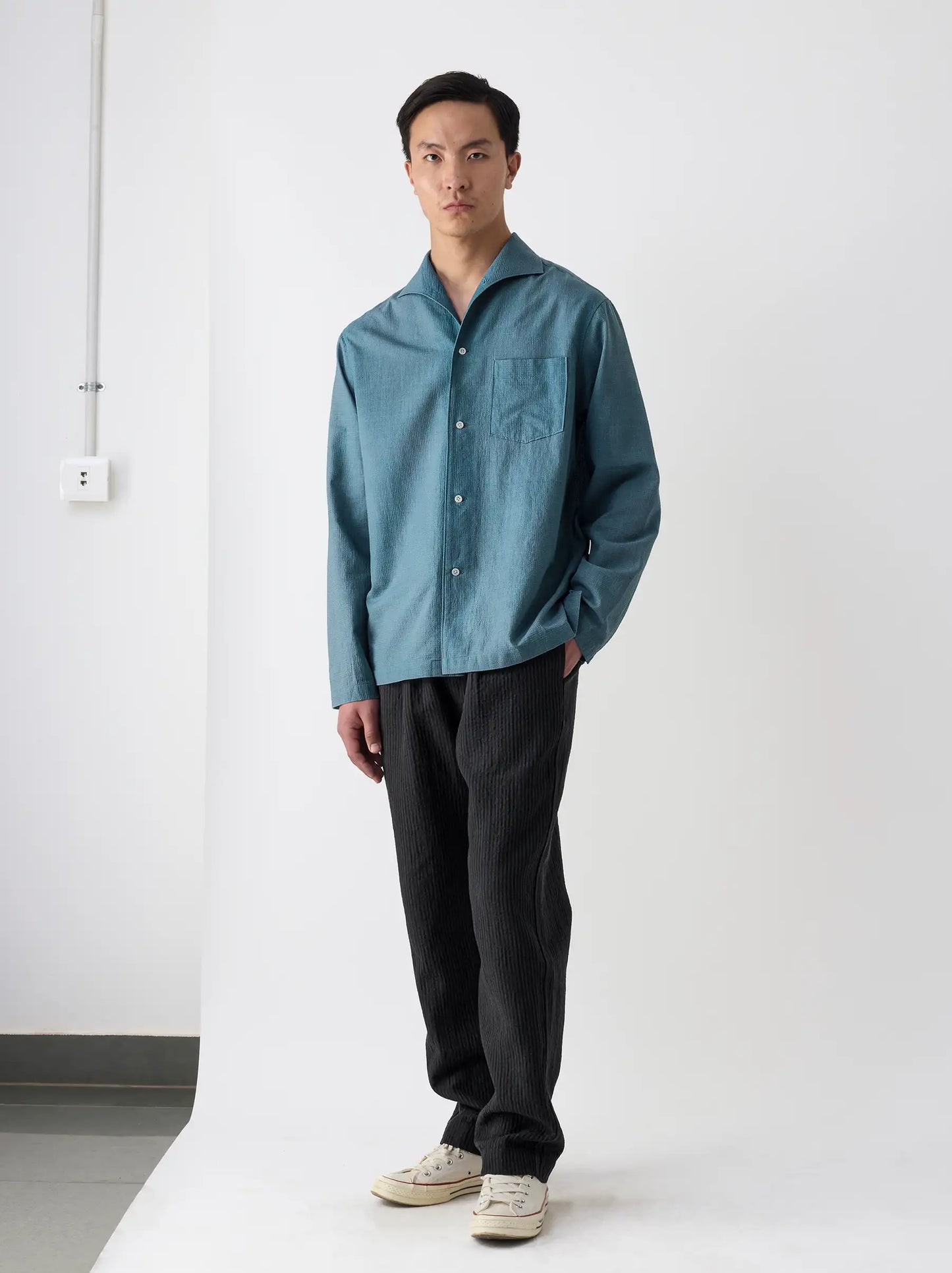 IT.024.14.99 HANDWOVEN EASY SHIRT