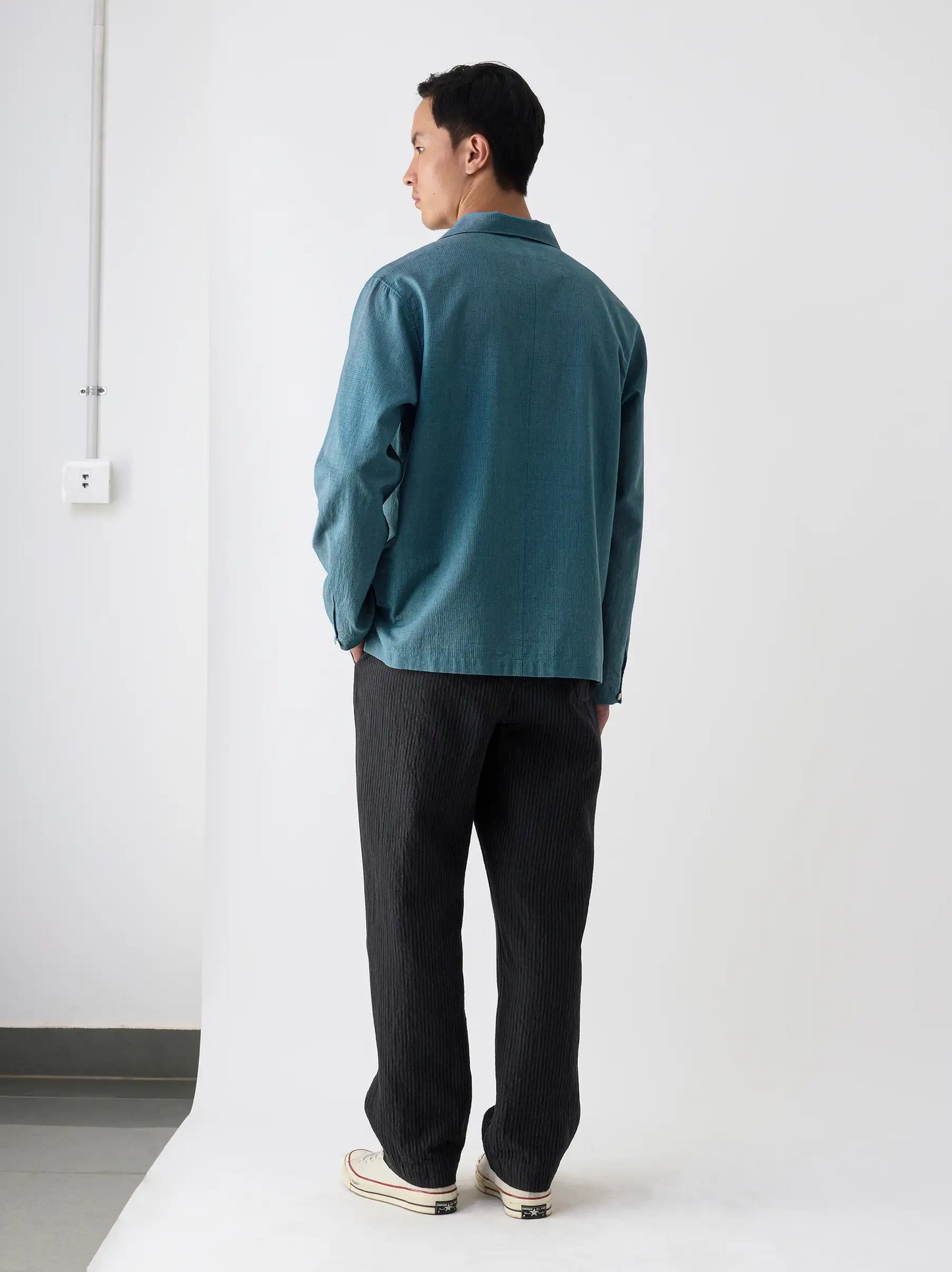 IT.024.14.99 HANDWOVEN EASY SHIRT