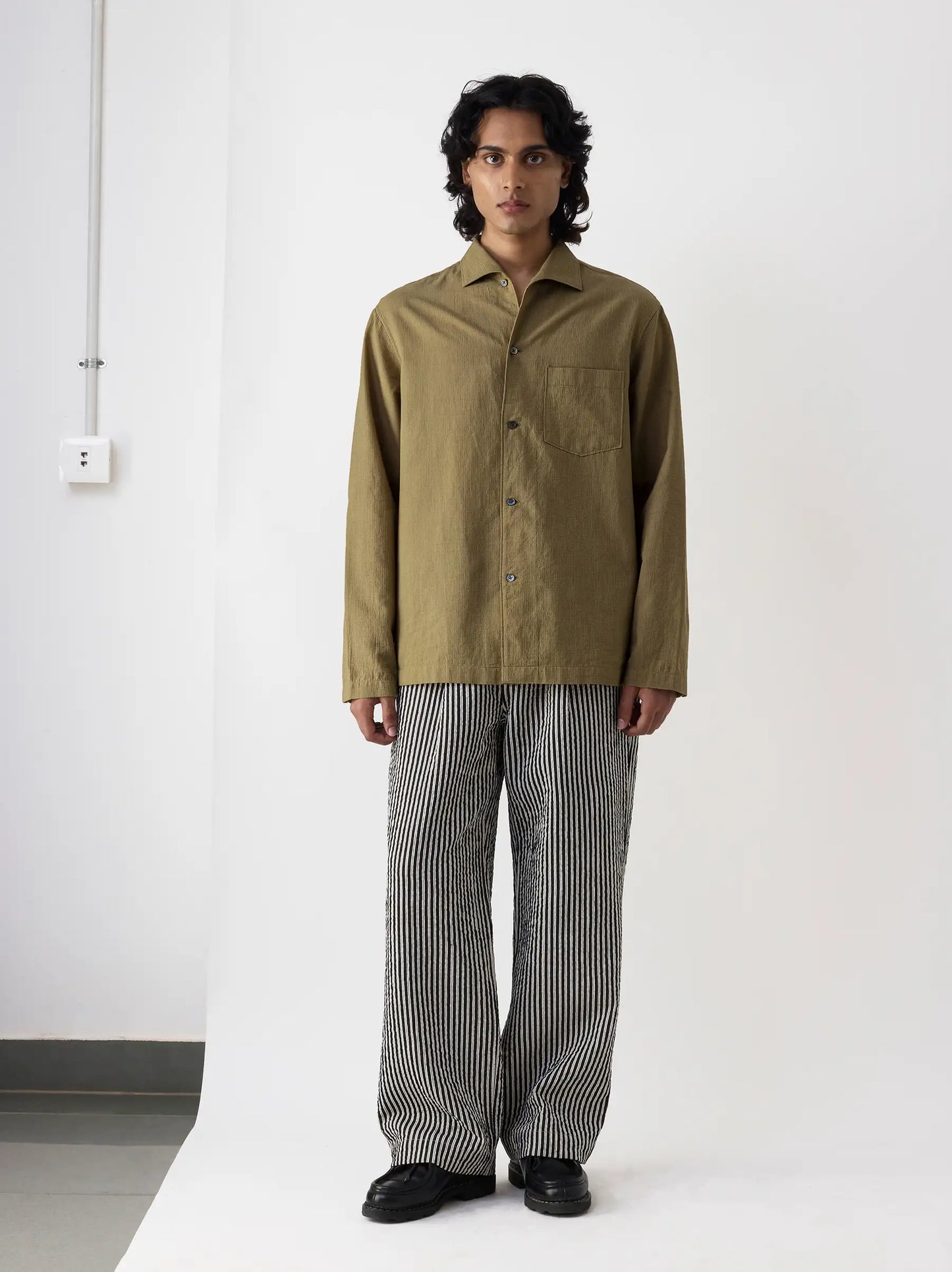 IT.024.14.99 HANDWOVEN EASY SHIRT