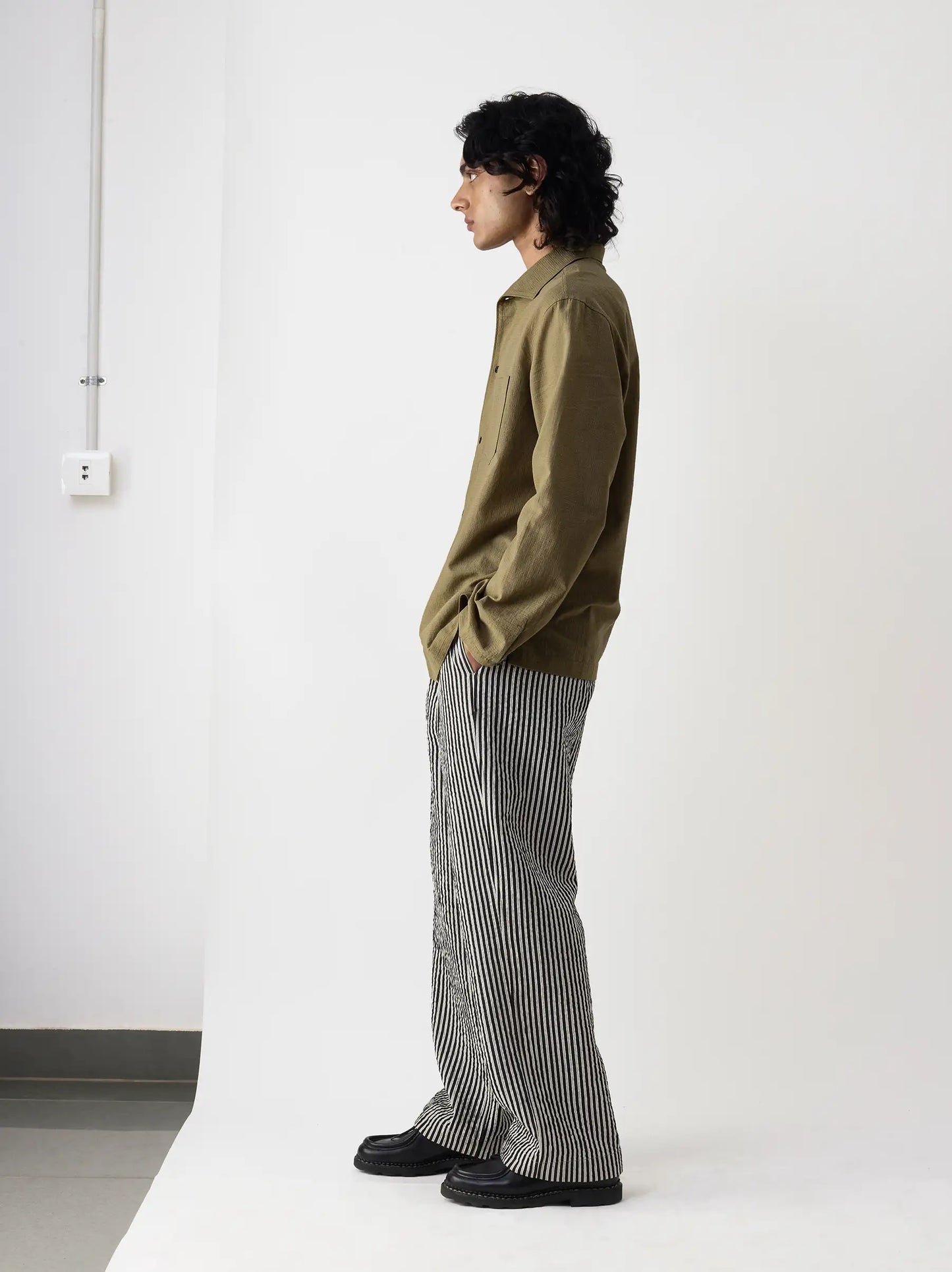 IT.024.14.99 HANDWOVEN EASY SHIRT