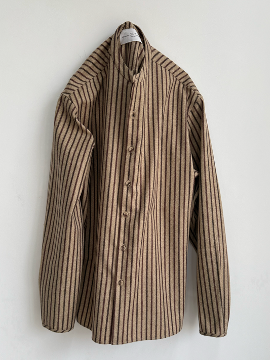 IT.EXC.25.56 BAND COLLAR SHIRT