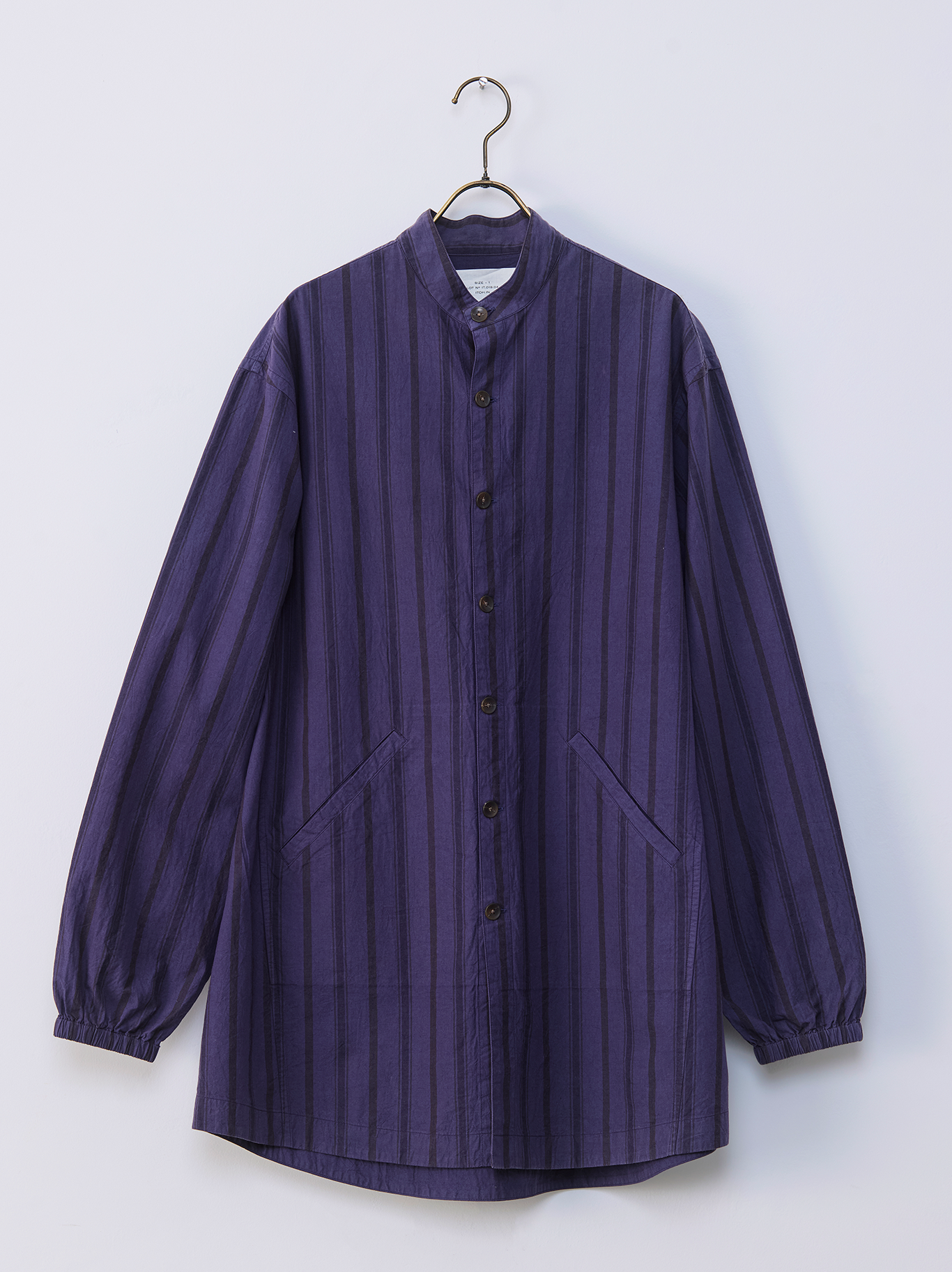 AS.024.59 OVERDYED LONG SHIRT