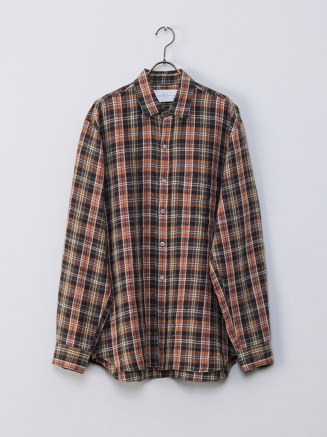 AS.024.100 LINEN EASY SHIRT