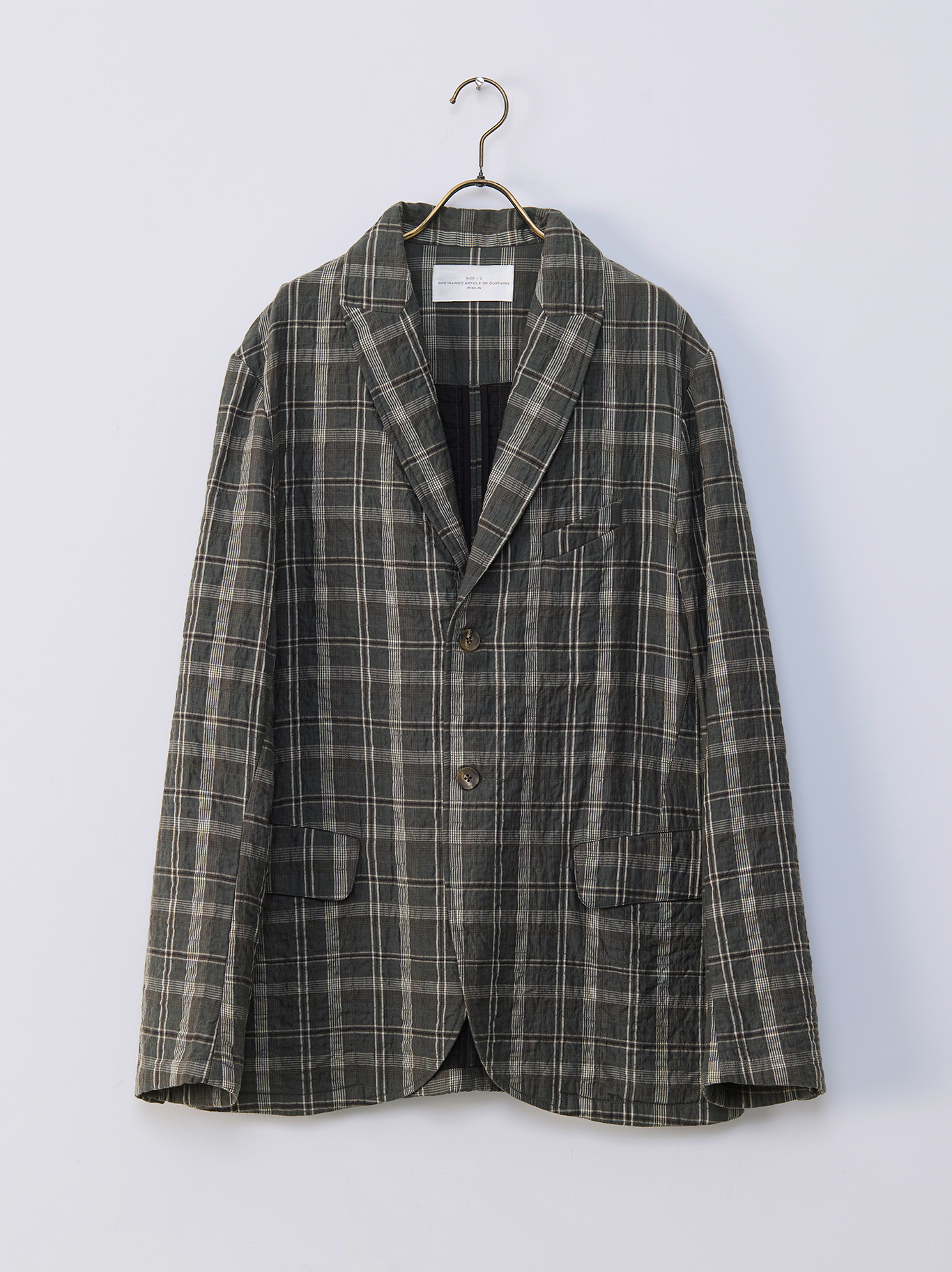 AS.024.09 SINGLE-BREASTED JACKET