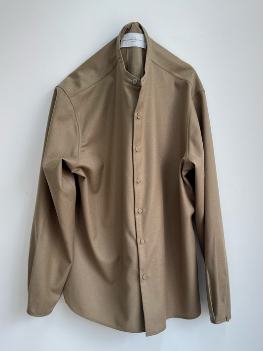 IT.EXC.25.60 BAND COLLAR SHIRT