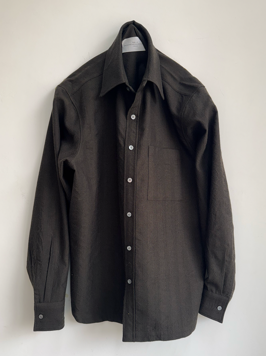 IT.EXC.25.58 WOOL OVERSHIRT