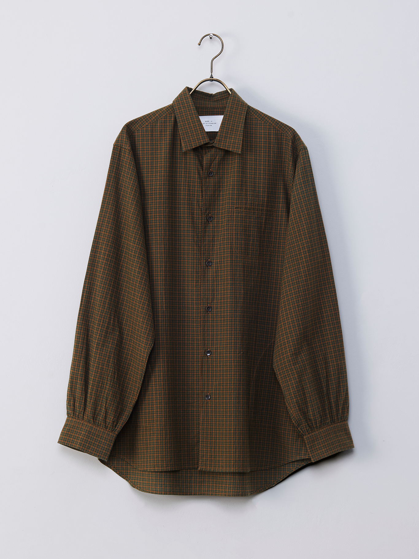 AS.024.95 OVERDYED EASY SHIRT