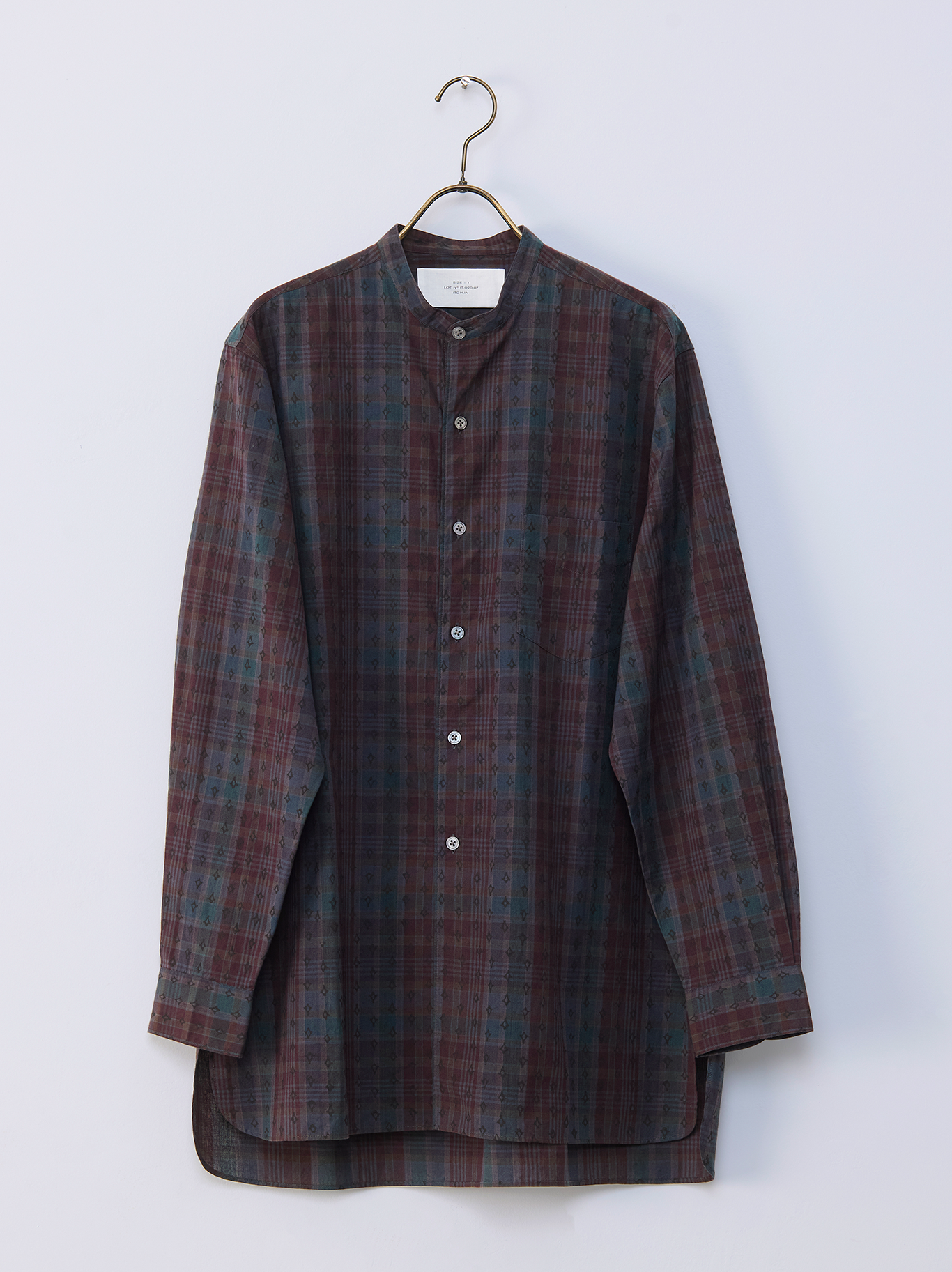 AS.024.97 LOOSE PLACKET SHIRT