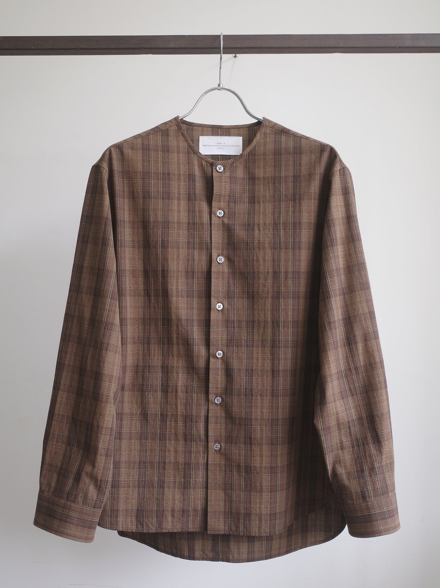 IT.EXC.25.53 BINDING COLLAR SHIRT