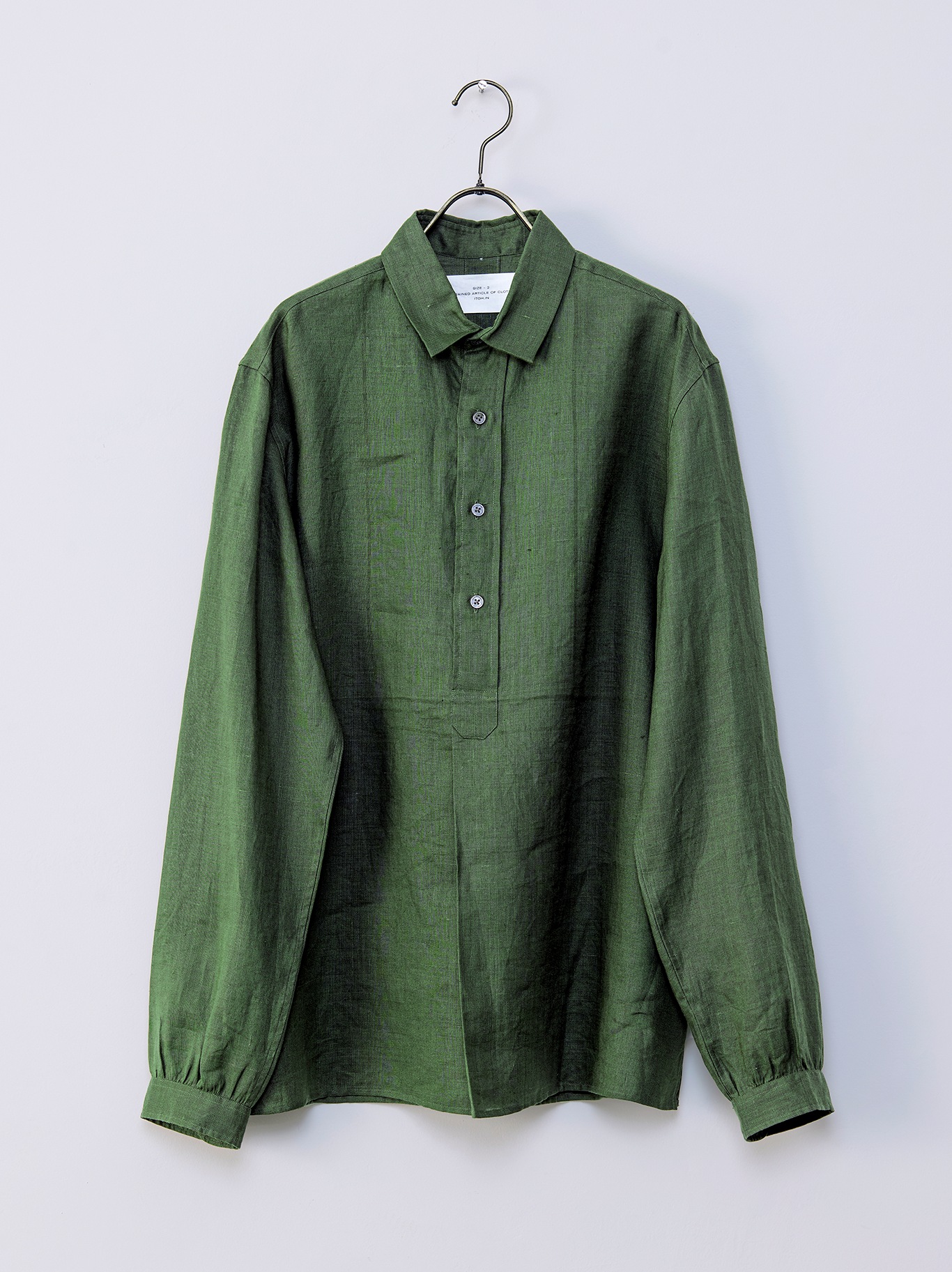 AS.024.78 FRONT PLACKET SHIRT