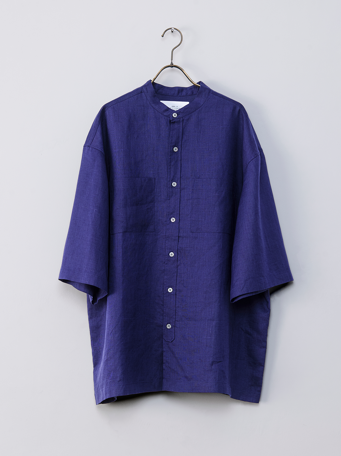 AS.024.77 BAND LOOSE SHIRT