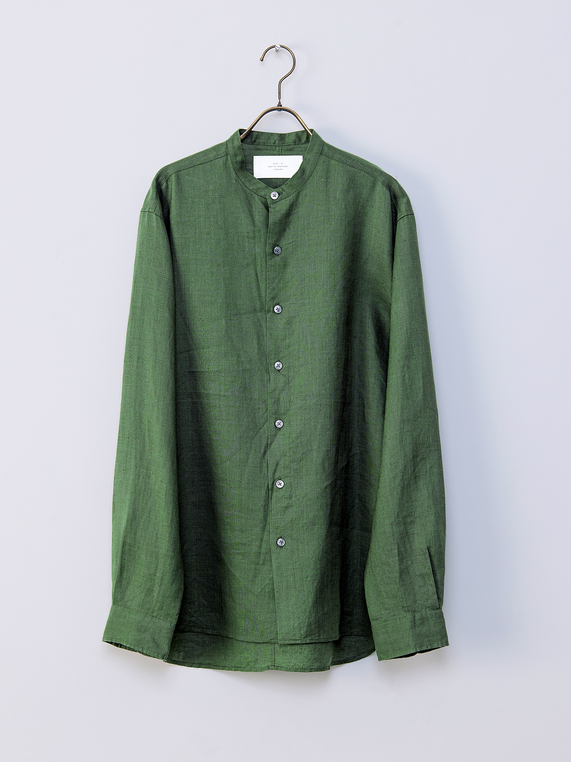 AS.024.82 BAND COLLAR SHIRT