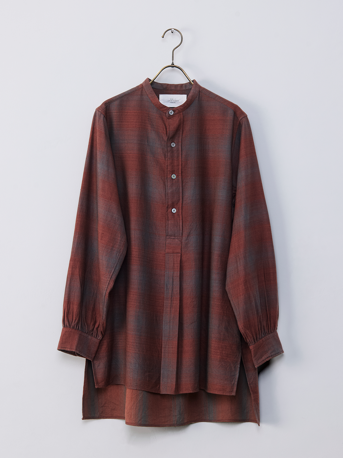 AS.024.86 CHECK LONG SHIRT