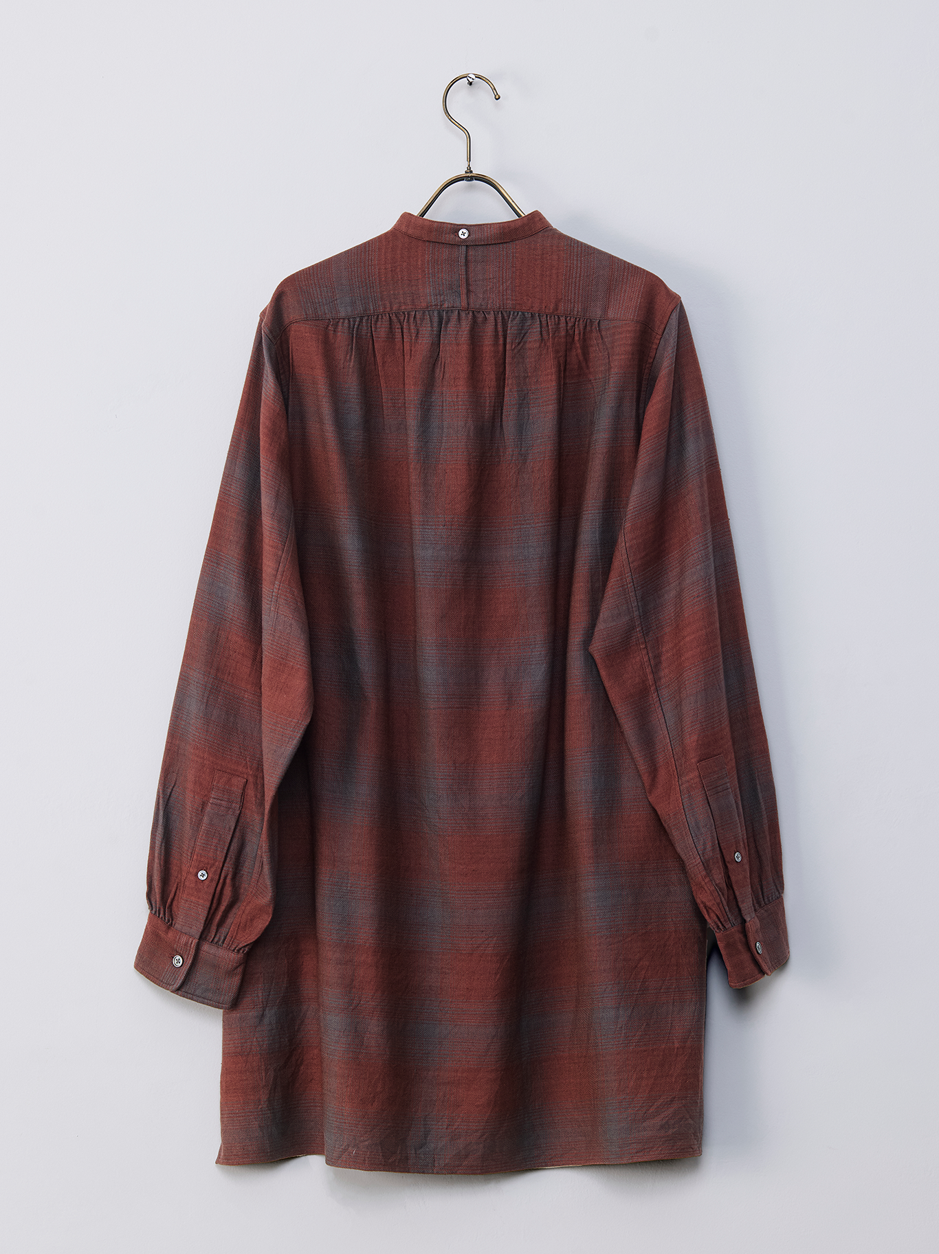 AS.024.86 CHECK LONG SHIRT