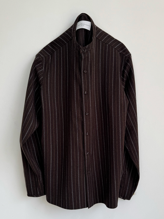 IT.EXC.25.56 BAND COLLAR SHIRT
